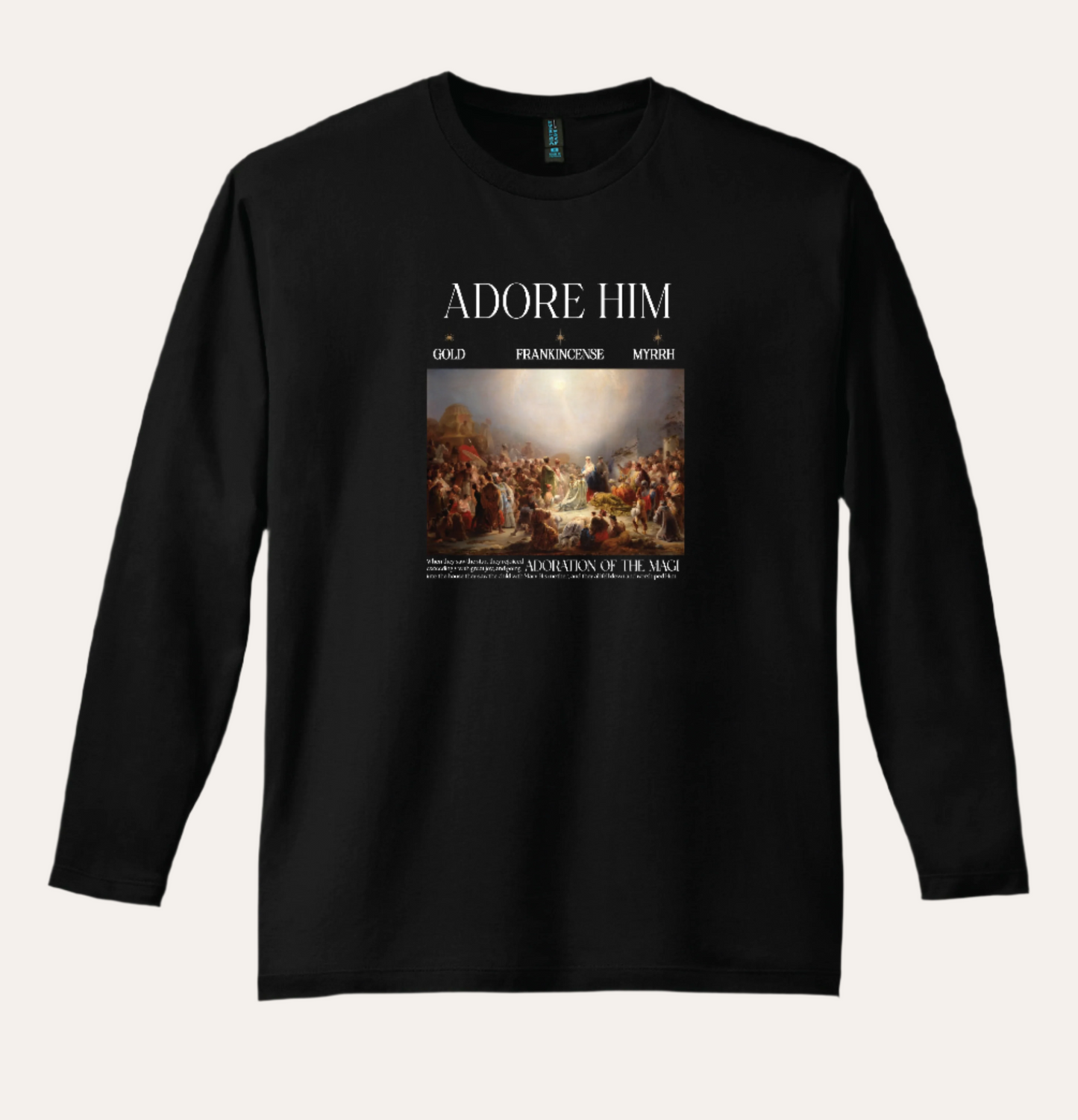 ONLINE ONLY- Adoration of the Magi Long Sleeve Tee