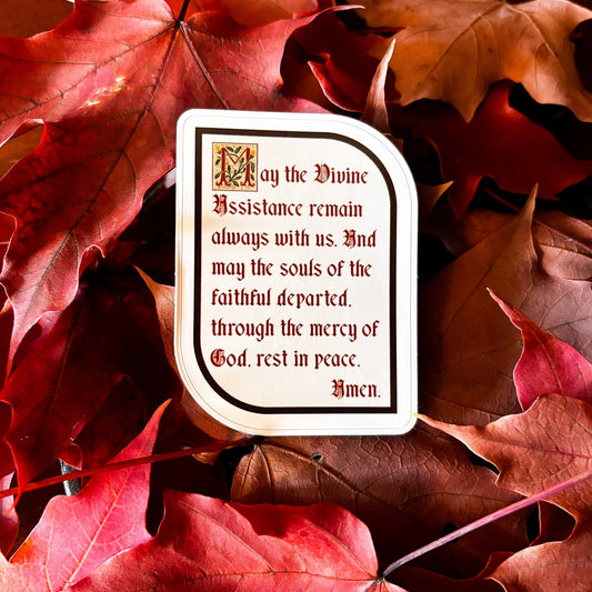 All Souls' Day Sticker