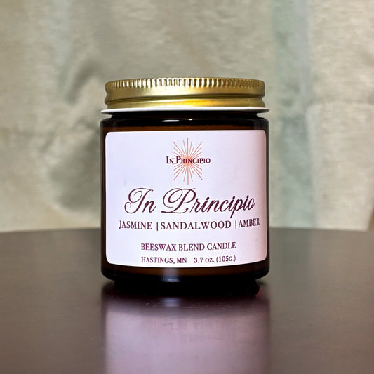 In Principio Mini Candle