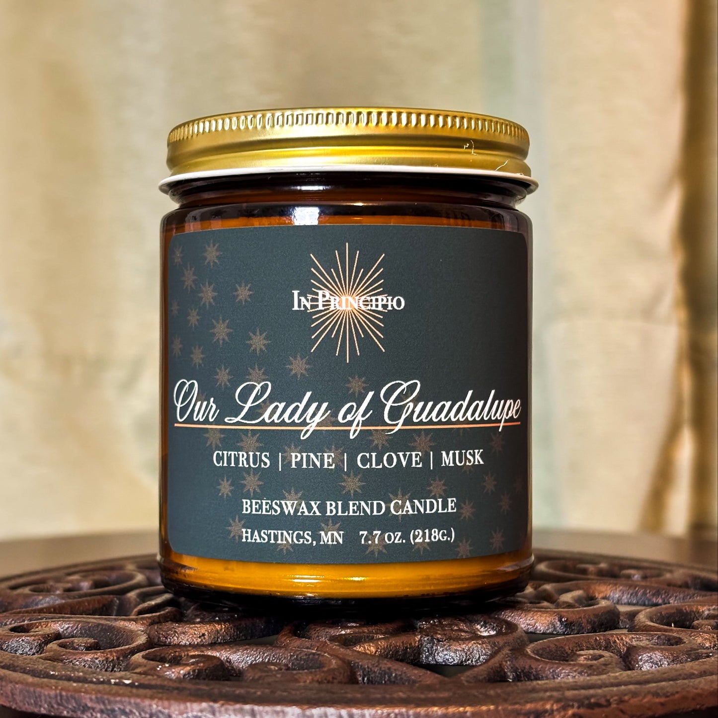 Our Lady of Guadalupe Candle